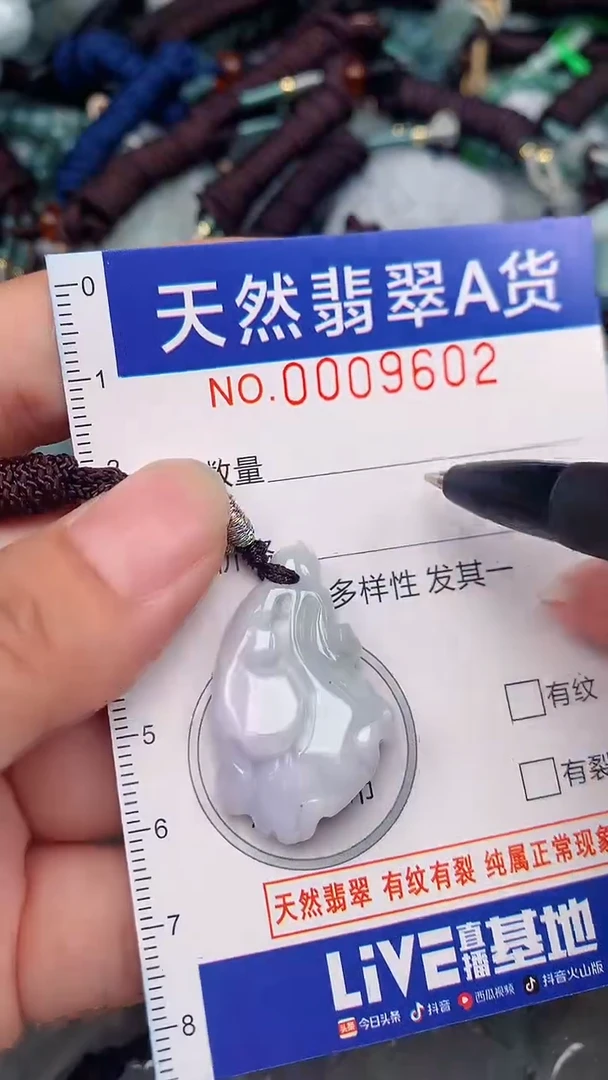 翡翠未镶嵌颈饰...0009602