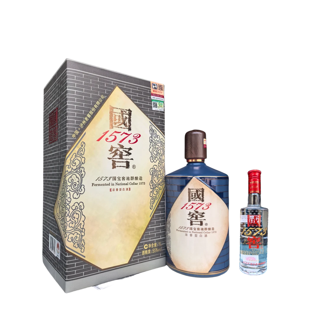 泸州老窖国窖书香门第 55度1000ml+52度250ml国窖157355度
