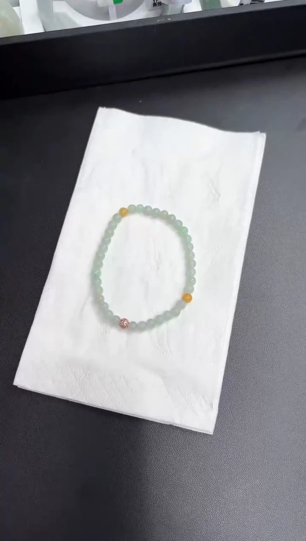 未镶嵌手串翡翠安***嘛手串