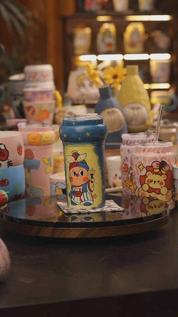 景德镇釉下彩绘设计师款式陶瓷