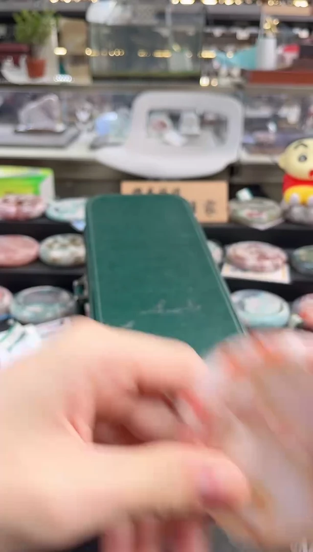 未镶嵌手镯石英质玉六*六圈口（赠品镯心）