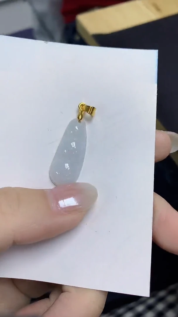 翡翠未镶嵌颈饰天然缅甸翡翠A货