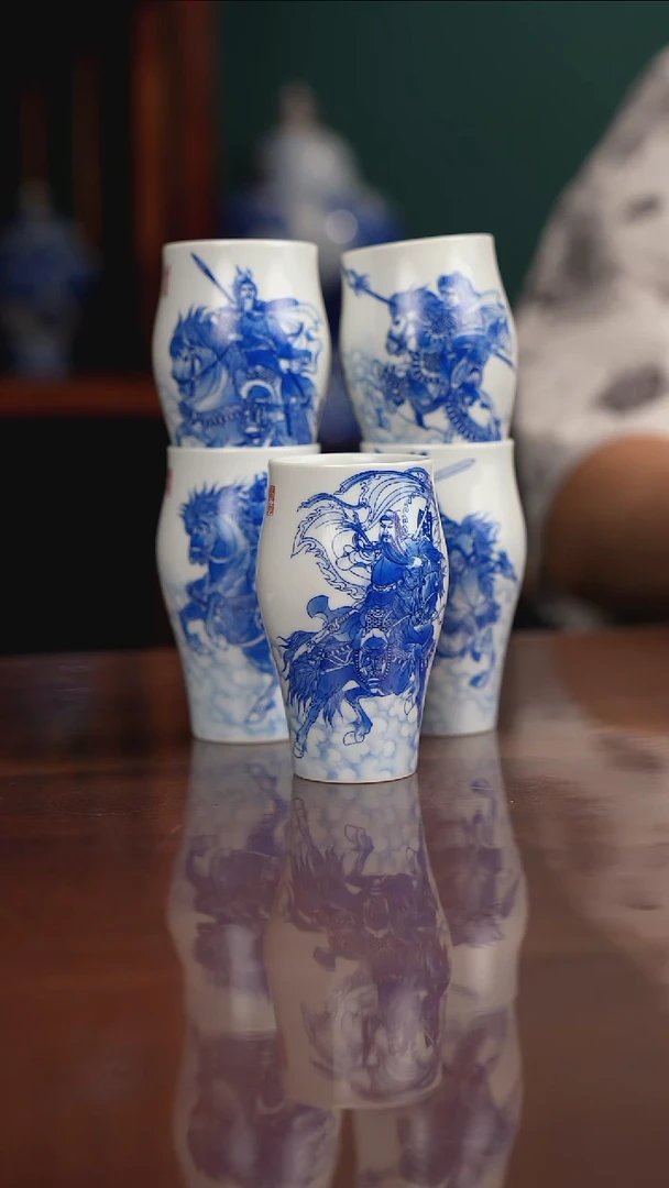 沈燕鸿老师作品 非遗传承 五虎上将