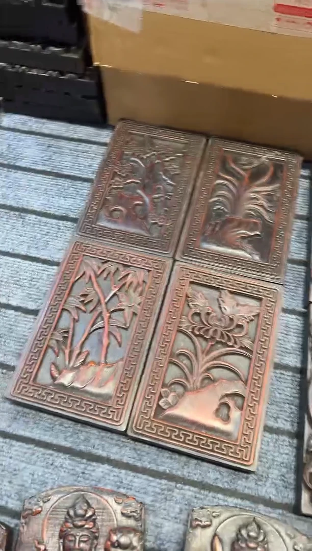 木紫檀雕刻一物一拍