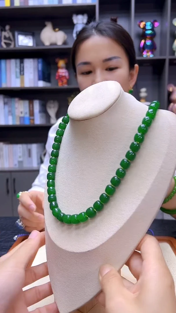 高货桶珠diy劲饰项链