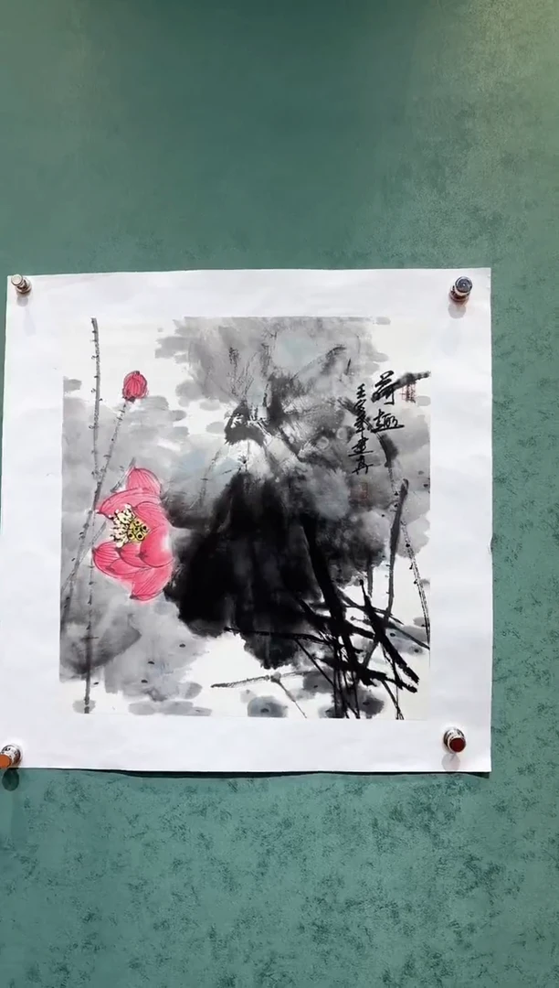 【闪购商品】国画周建真老师绘画作品4-7