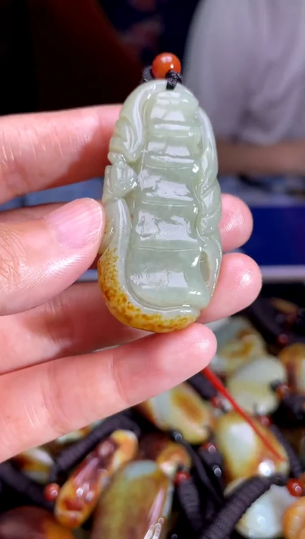 和田玉未镶嵌挂件1