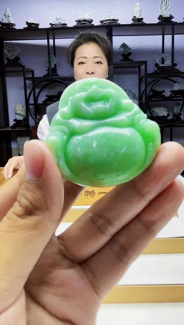 【闪购商品】定制翡翠未镶嵌毛货02170071多样性发其一