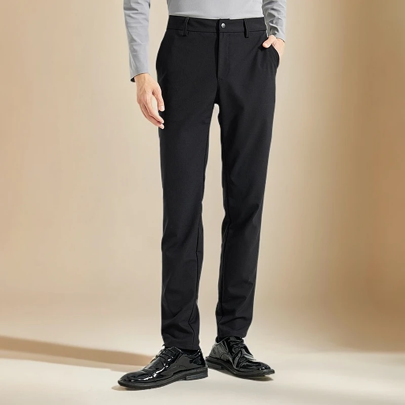 Lilanz/利郎男士柔软直筒薄款透气速干修身弹力休闲裤 23QXK003