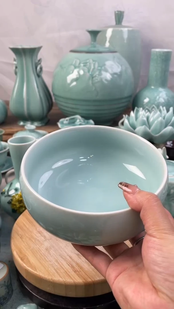 【闪购商品】特价福利 微瑕 慧仙青瓷