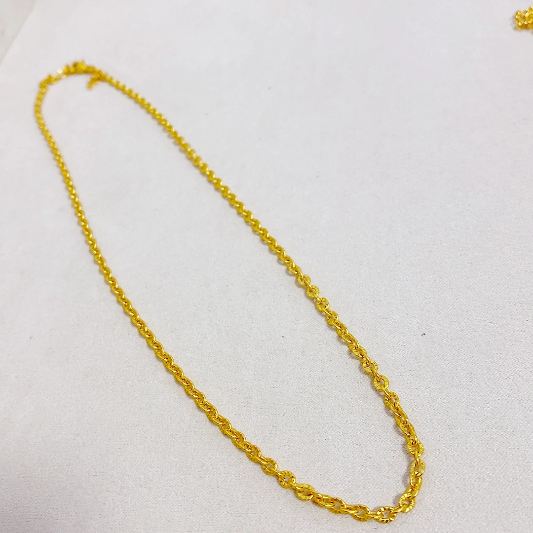 钨合金项链  时尚百搭手工O字项链