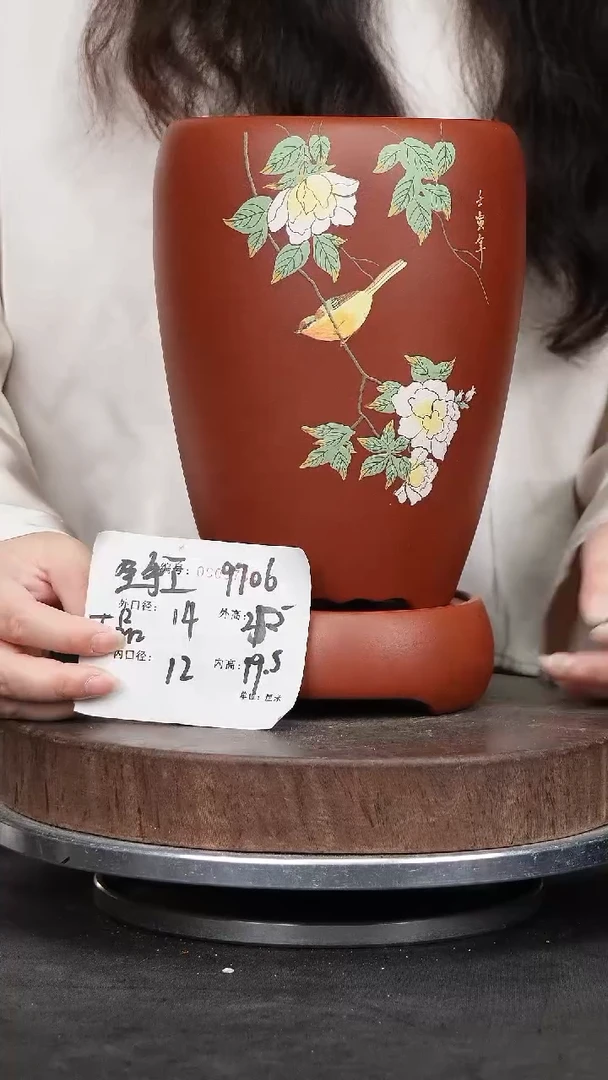 紫砂花盆9706紫砂花盆