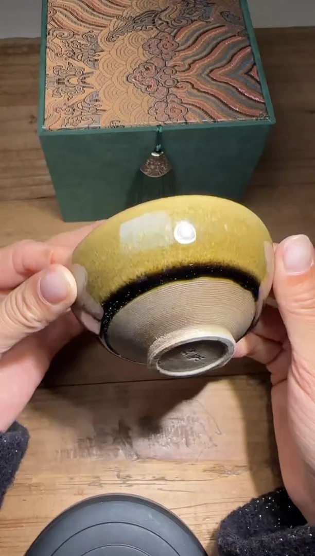 【闪购商品】茶盏陈叶琦精品建盏分225