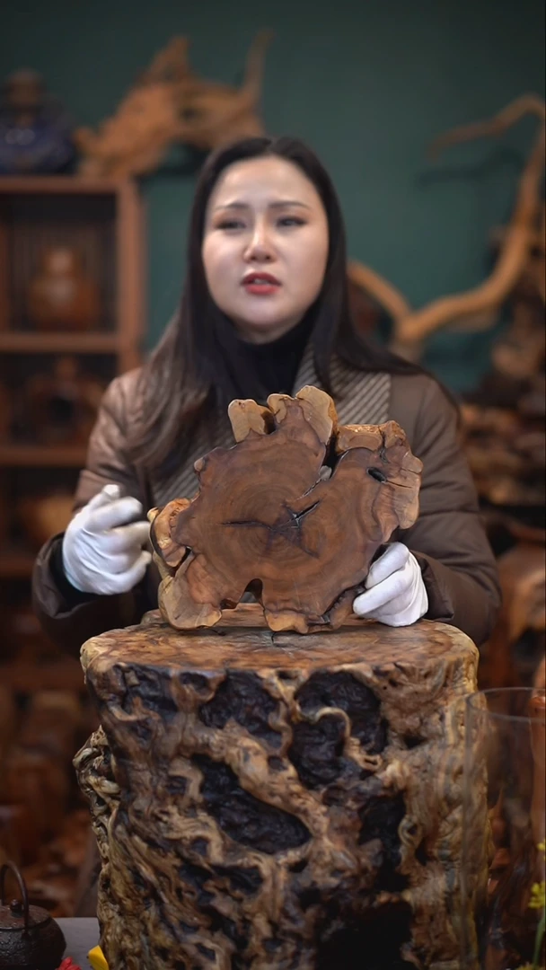 【闪购商品】枣木雷击枣木底座