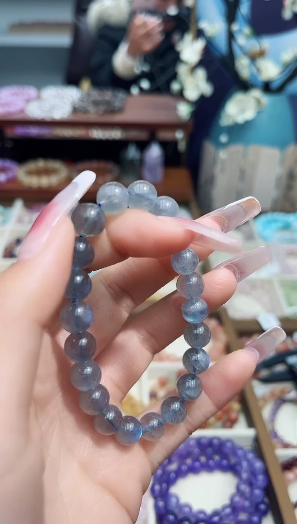 【闪购商品】月光石手串未镶嵌灰月光手串