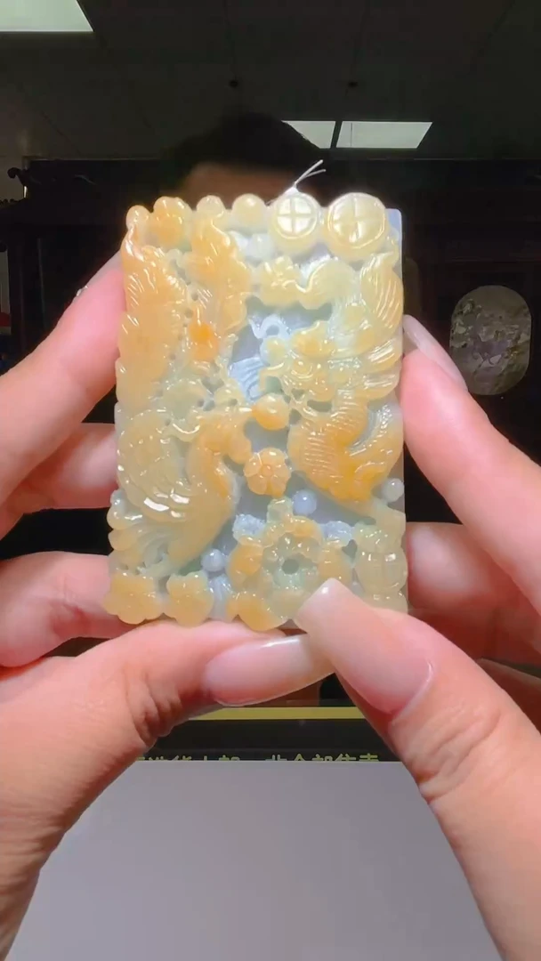 未镶嵌定制翡翠08/1116/L/龙凤