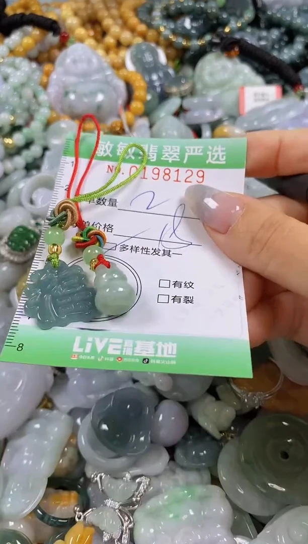 翡翠未镶嵌颈饰闪购0198129多样性发其一