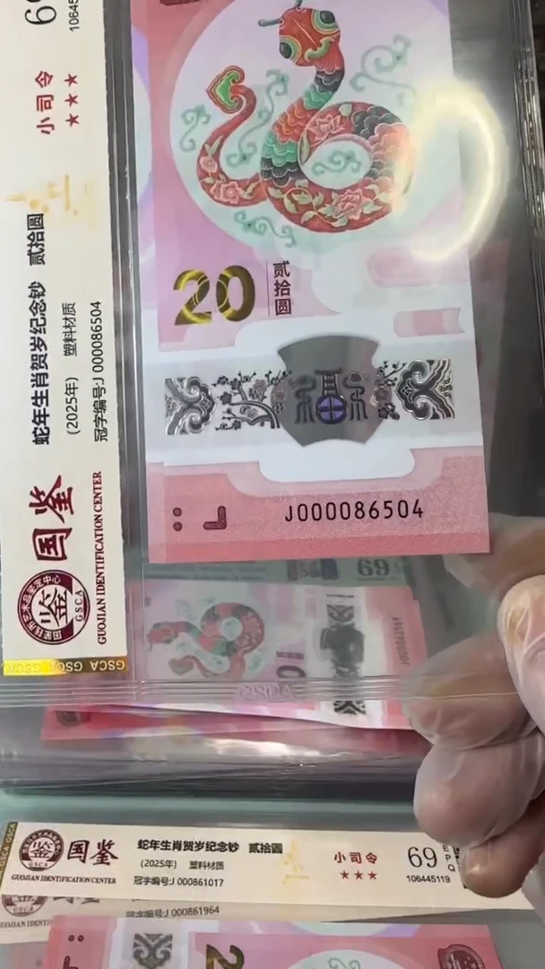 【闪购商品】塑料000086504-蛇钞单张！