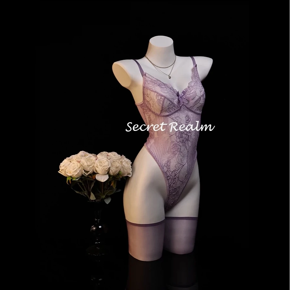 隐迹「夏紫风铃」夏季女美背睡衣套装诱惑聚拢睡衣女款爆款2025新款