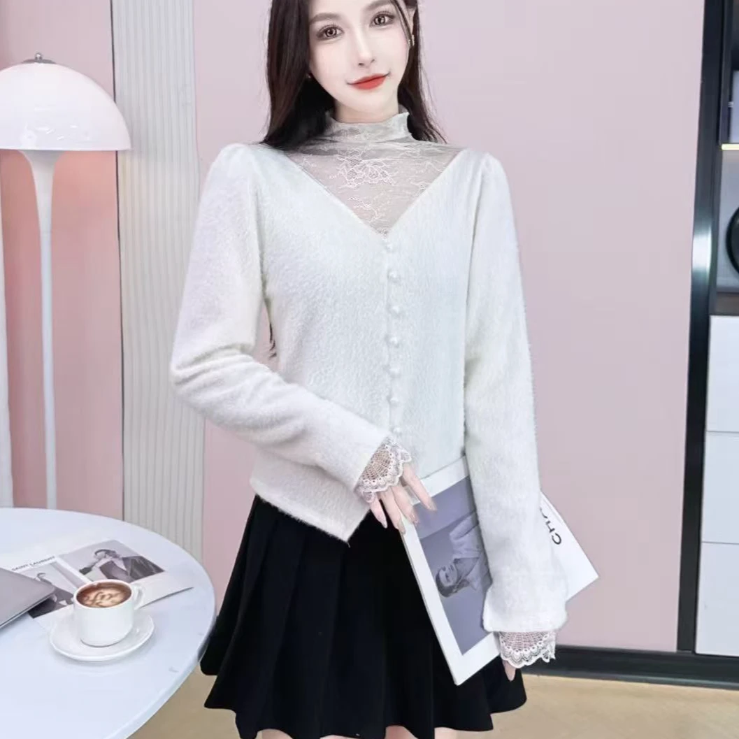 2485#【衣长52】新款修身显瘦百搭长袖打底小衫上衣