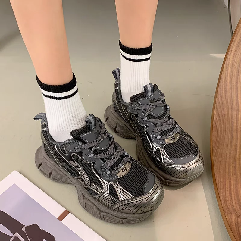 老爹鞋新款网红孤品扣号直播间女鞋老爹鞋【偶有瑕疵 建议勿拍】