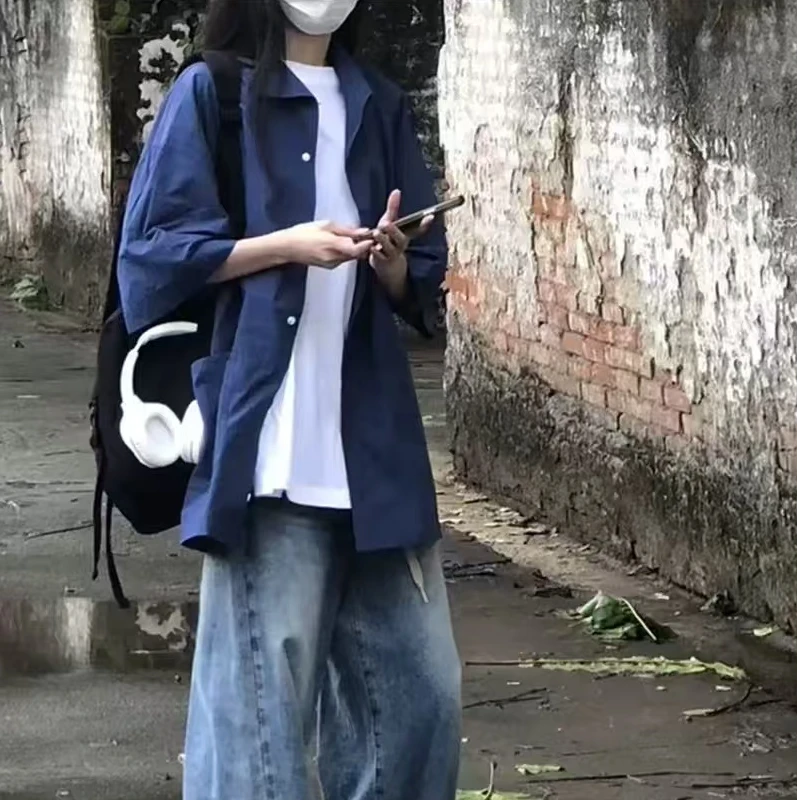 ff5 苏苏男女同款大版短袖外搭over size基础百搭
