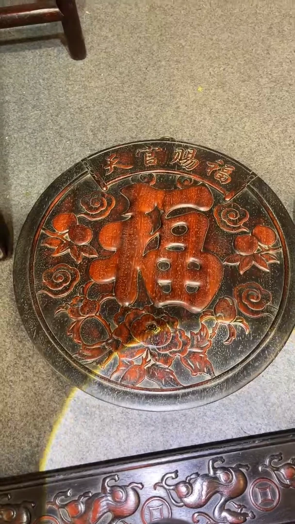 非洲紫檀（红花梨）42CM福