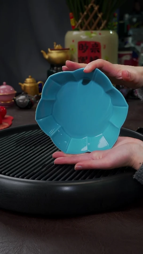 【闪购商品】杯【宜景窑松石蓝】干泡