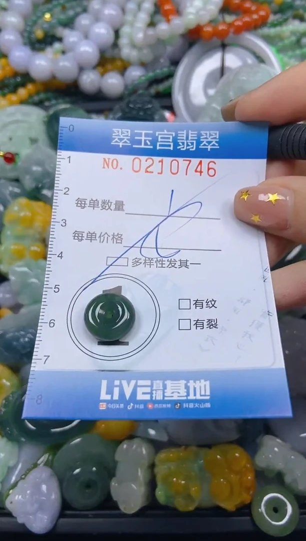 颈饰未镶嵌翡翠闪购C0210746多样性发其一