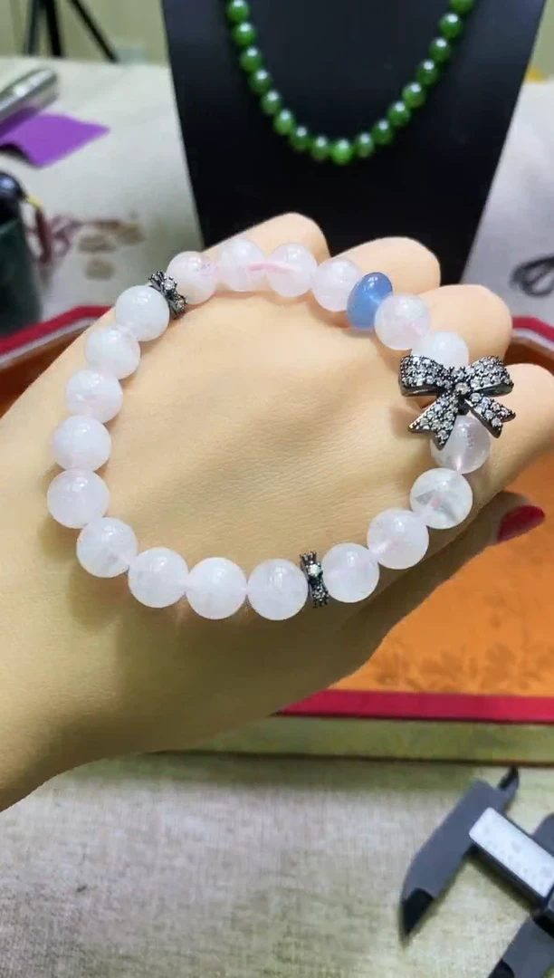 水晶手链未镶嵌多样性发一件357