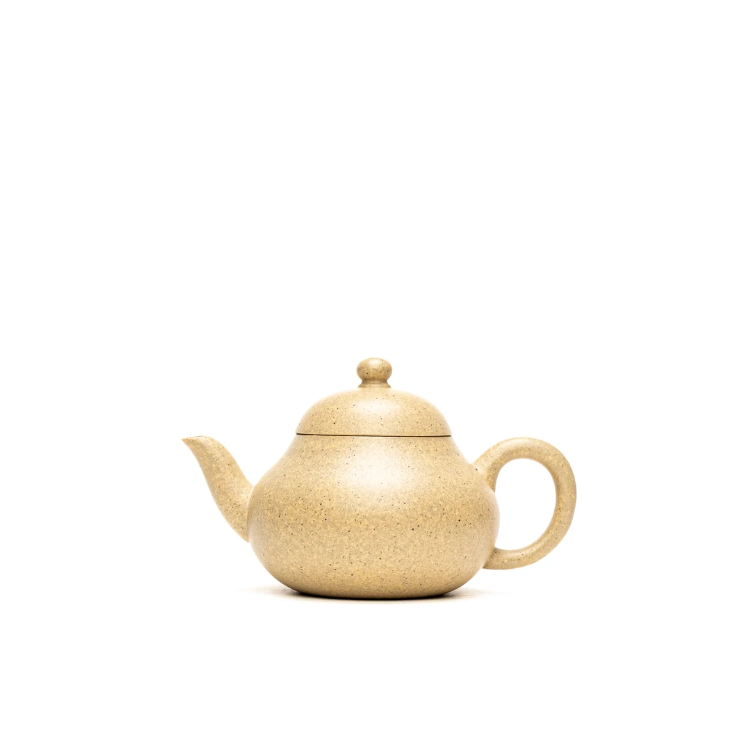 【亘古】《梨型》精工半手 本山绿泥 约110cc 手工紫砂茶壶