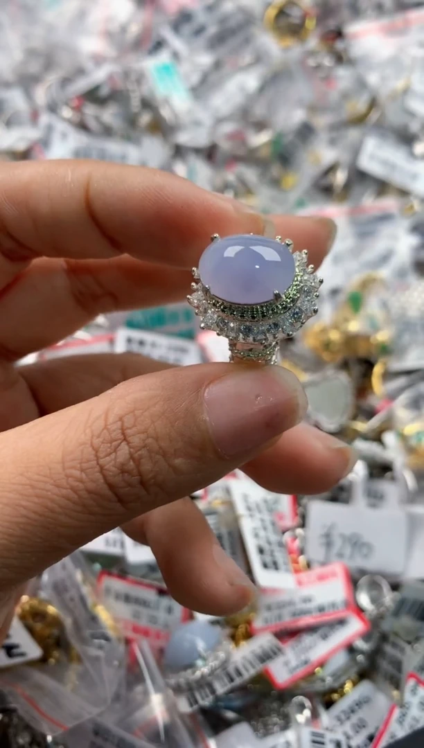 未镶嵌戒指翡翠爱****养555    5