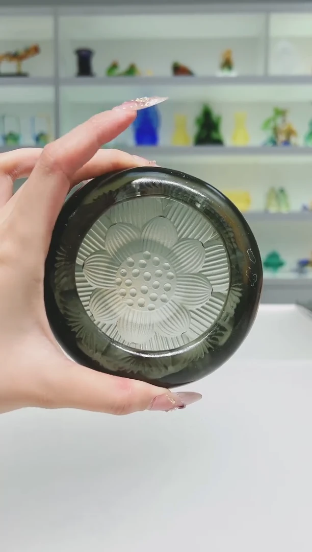 琉璃手工艺品古法琉璃圆满