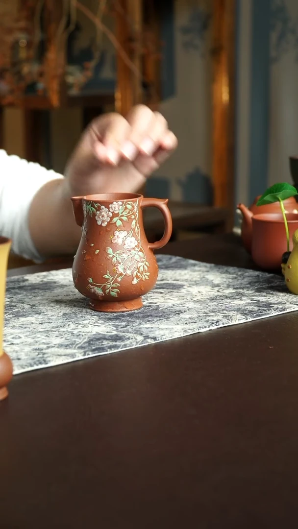 茶杯紫砂77号黄素英老师宜兴紫砂原矿作品公道