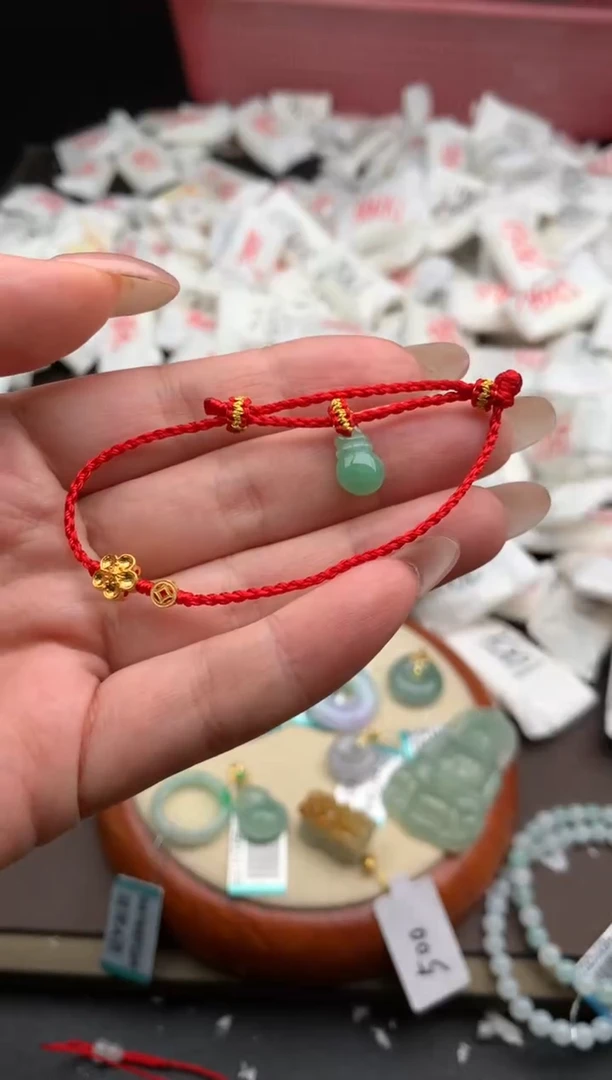 【闪购商品】翡翠手绳未镶嵌  一