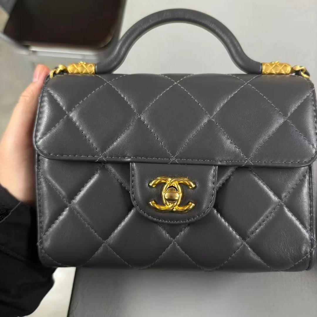 95新 Chanel/香奈儿 安洁利严选手提斜挎包/0016473