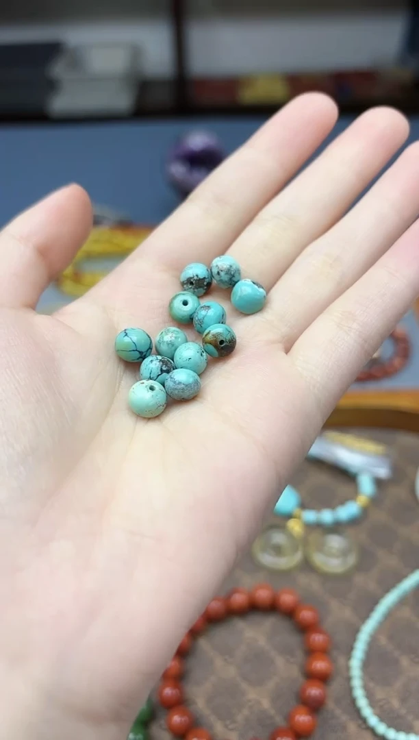 未镶嵌车挂玛瑙/玉髓玛瑙单珠配饰8mmGW多样性发其一