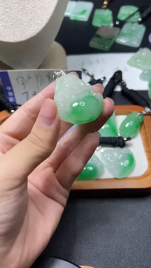颈饰未镶嵌翡翠所见即所得 一图一物
