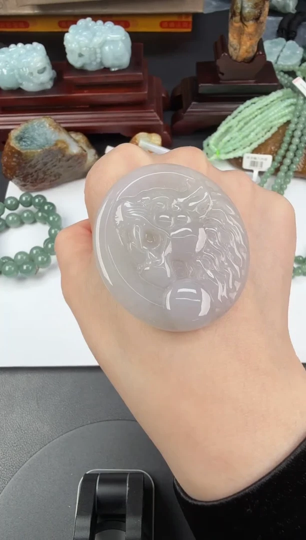 吊坠(不含链)未镶嵌翡翠翡翠饰品-85