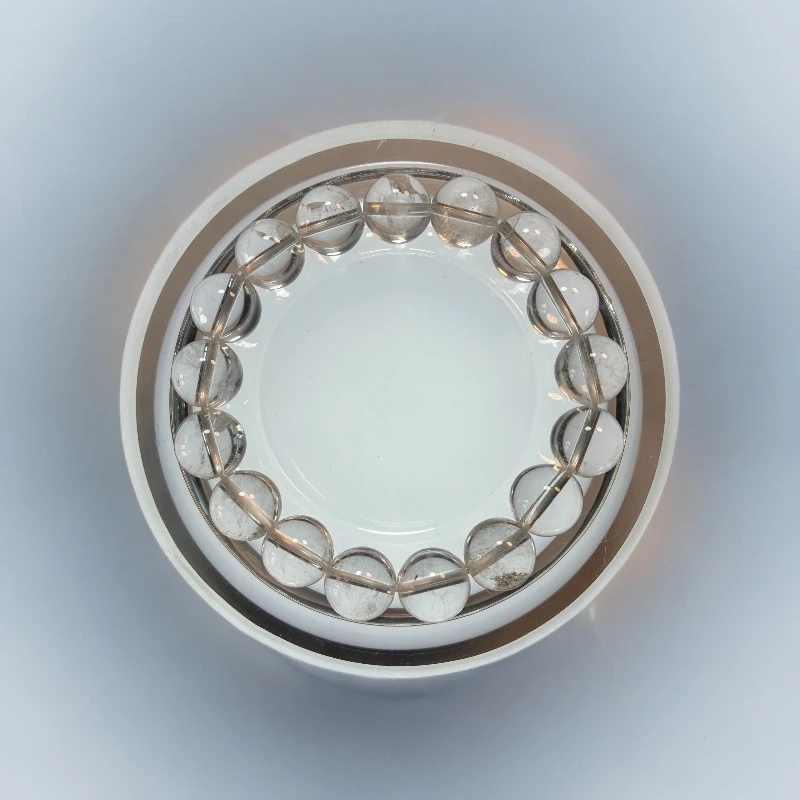 白手阿赛手串12mm简约款