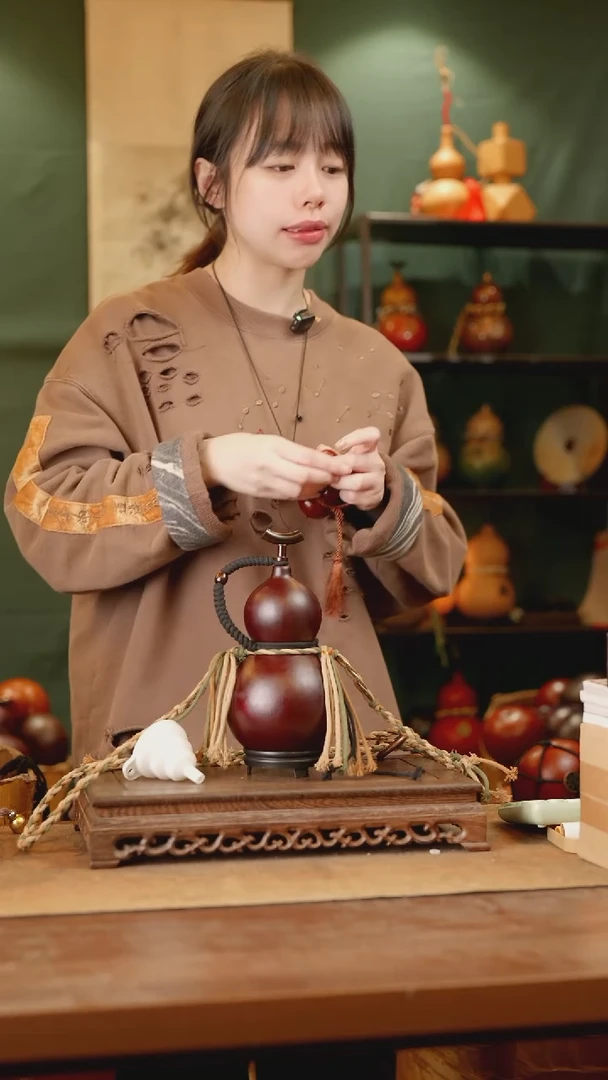 78号精品天然大漆酒葫芦一物一拍~