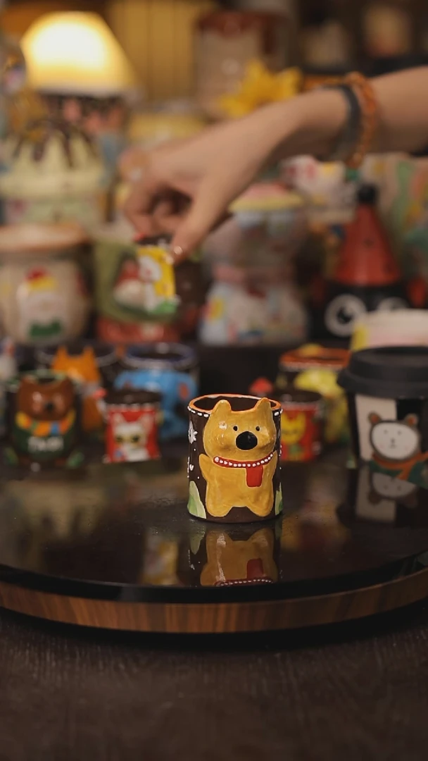 景德镇釉下彩绘设计师款式陶瓷