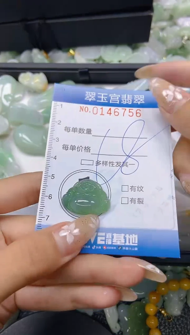 翡翠未镶嵌颈饰闪购0146756