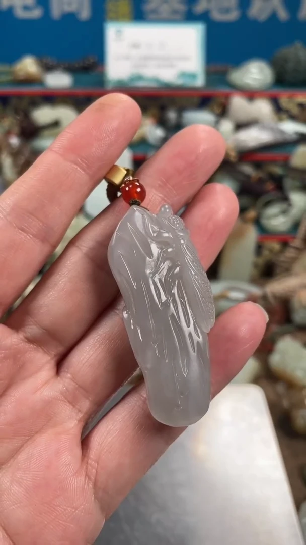 未镶嵌和田玉挂件0056