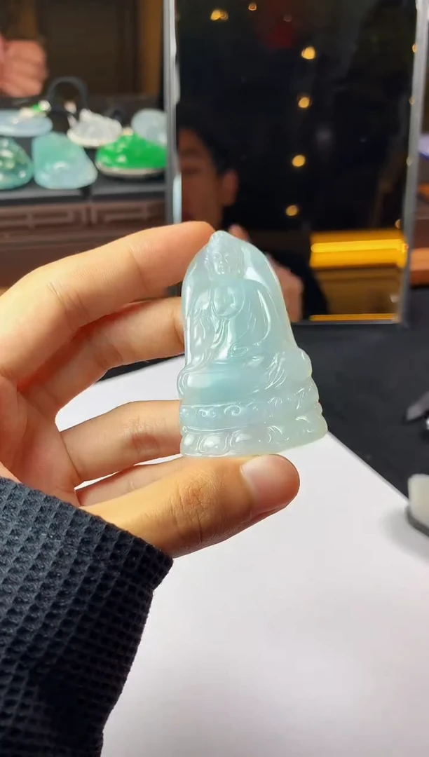 未镶嵌定制翡翠S毛货不退不换