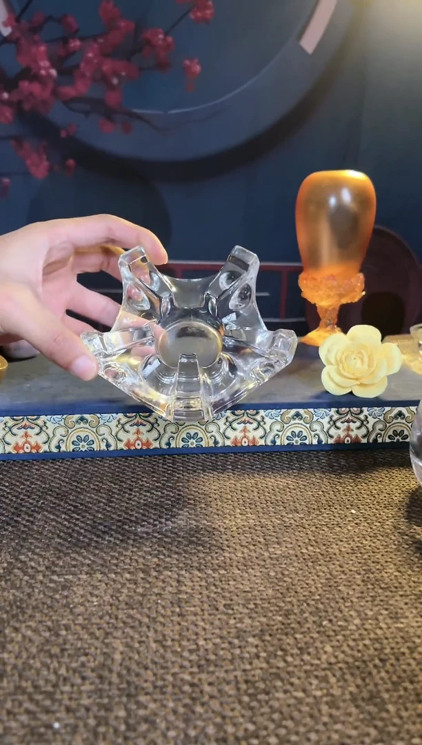 水晶烛台温茶器00