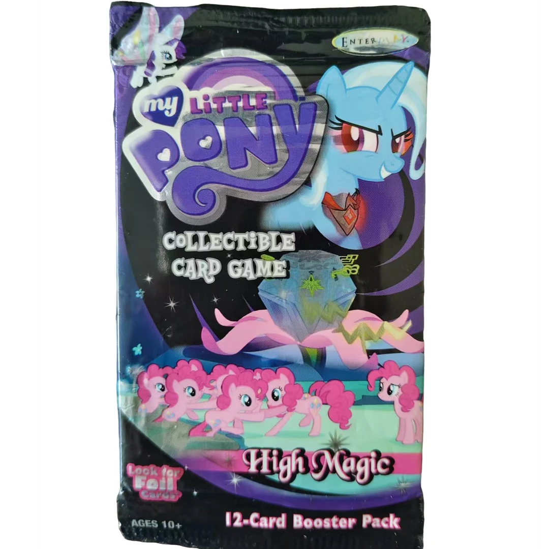 小马宝莉美版高级魔法盲盒游戏卡牌