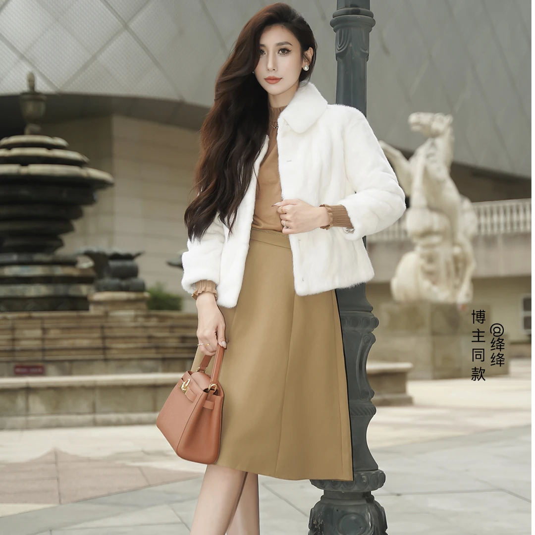 娜尔思纯色时尚气质显瘦半身裙女早秋新款裙子NW01591D1