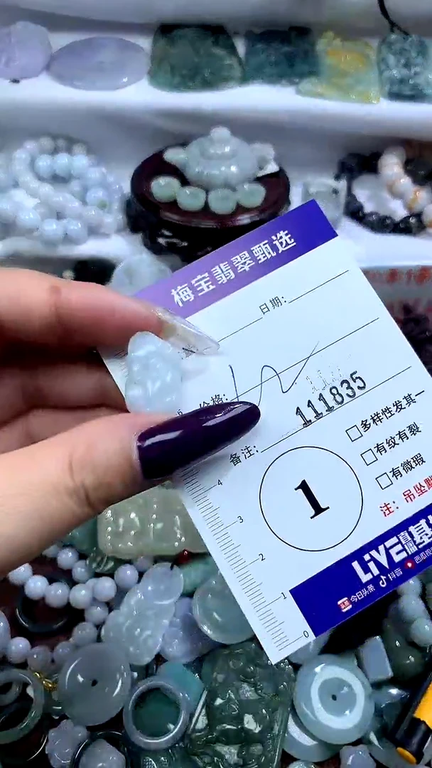 吊坠(不含链)未镶嵌翡翠1