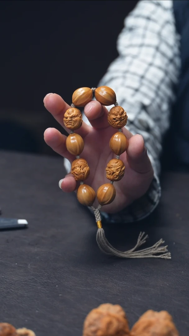 手串/手链橄榄核素核【喜怒哀乐】